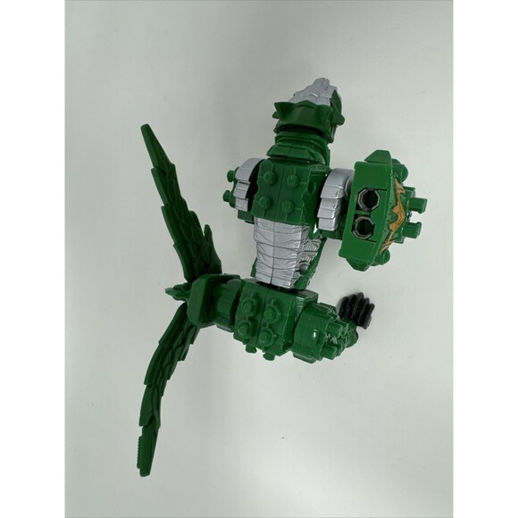 Power Rangers Dino Fury DX Kishiryu TigerLance Megazord BANDAI Ryusoulger Green - Picture 6 of 8